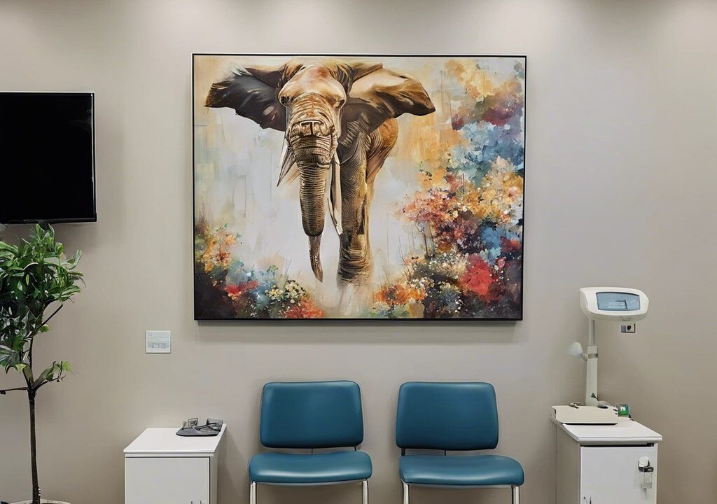 painting for dental clinic
