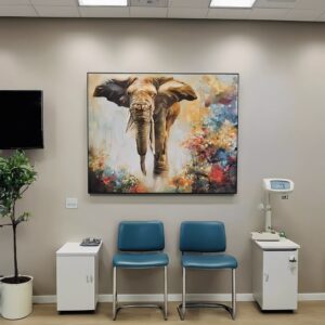 painting for dental clinic